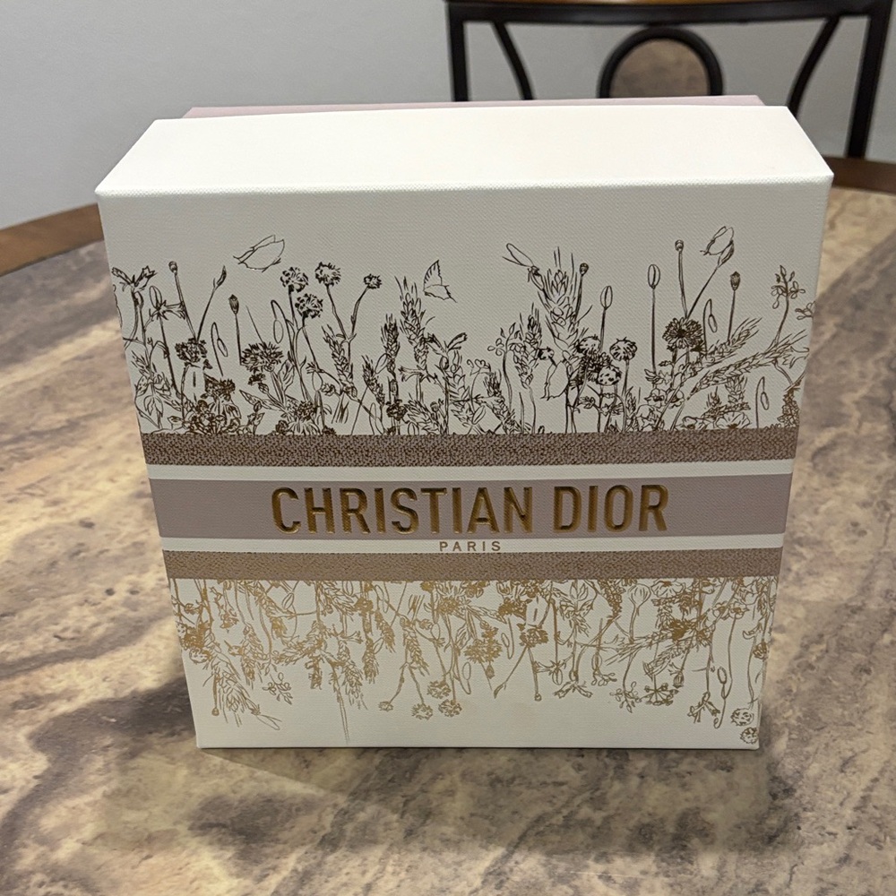 Authentic Christian Dior Paris Floral Gift Box